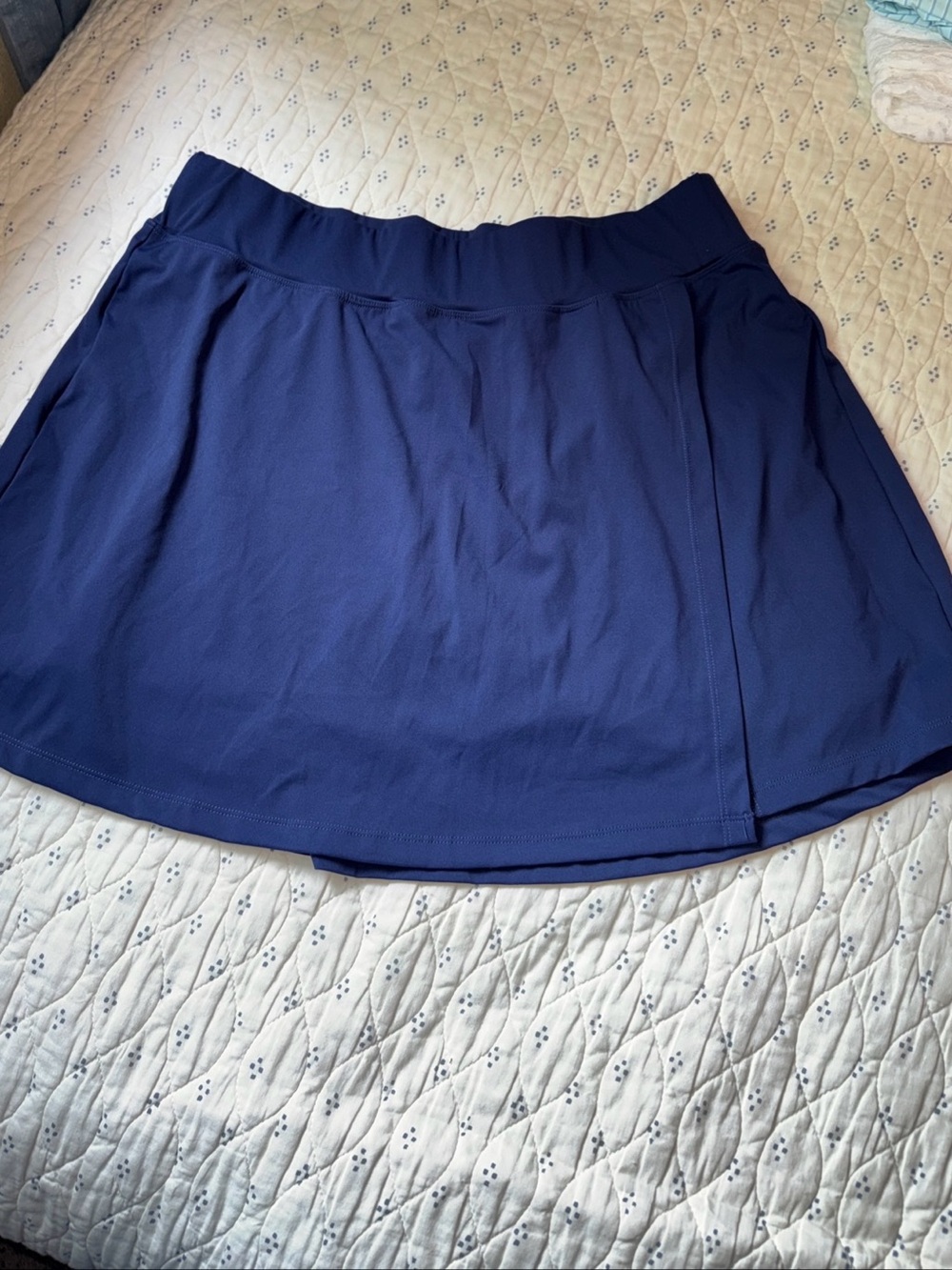 Ewedoos Women’s Pull On Navy Skirt Skort Size XXL